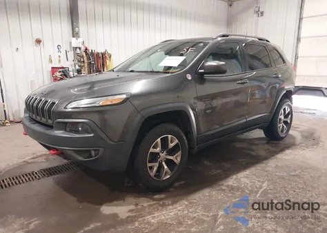 2015 Jeep Cherokee Trailhawk from USA, damaged, VIN 1C4PJMBS7FW772728